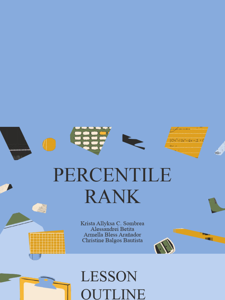 Percentile Rank PDF