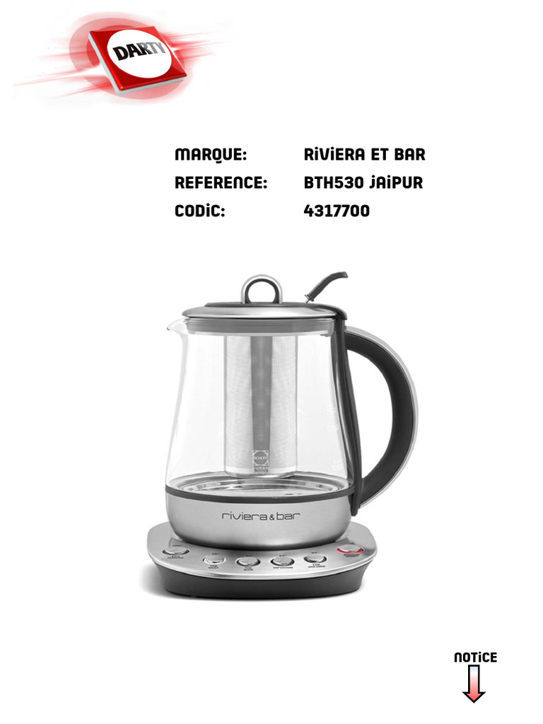 Bouilloire Riviera Et Bar PDF — free download