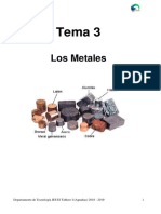 Tema 2o Eso Metales