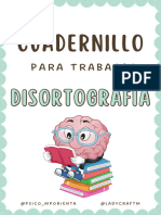 CUADERNILLO PARA TRABAJAR DISORTOGRAFÍA