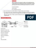 Mode D'emploi Syma X5C (Français - 18 Des Pages)