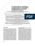 Controlados Farmacoló de Amlodipino Hipertensos