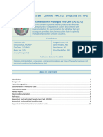 Joint Trauma System Clinical Practice Guideline (Jts CPG) Documentation in Prolonged Field Care (CPG ID:72)