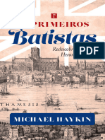 Os Primeiros Batistas Redescobrindoa Aa Nossa Herança Inglesa