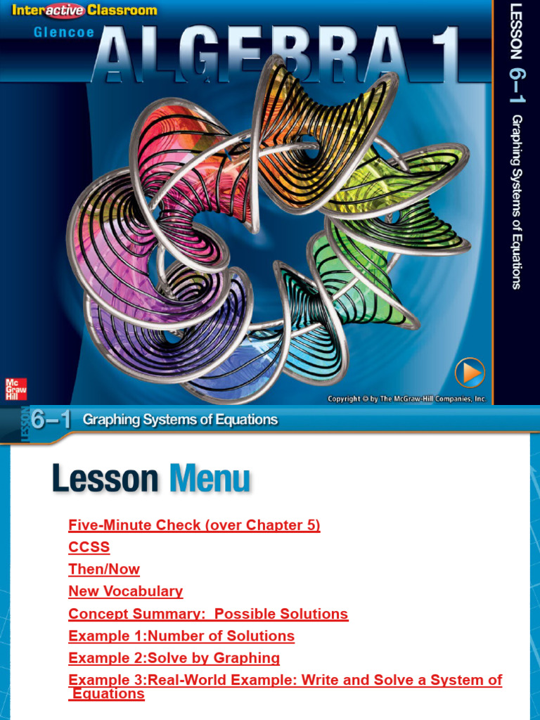 Lesson 6-1 | PDF