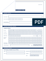 Diaspora Supporting Address Form