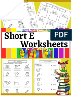 ShortEReadingandWritingWorksheetPack 1