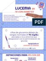 Hipoglucemia en El Paciente Con Diabetes