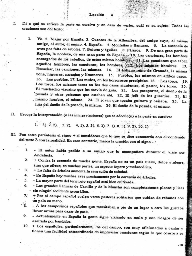 Leccion 4 | PDF