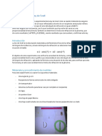 Informe de Laboratorio Ley de Snell (U)