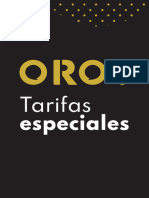 Tarifas Especiales OROC 1 4 2023
