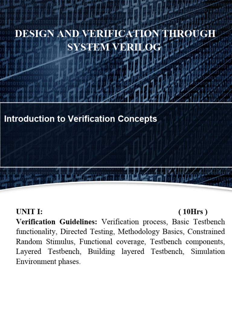 Unit I | PDF