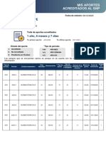 Reporte Aportes Con Estado de Acreditación