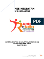 Juknis Kegiatan Jambore Ranting 2023