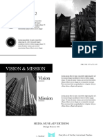 Modern and Minimal Black and White Company Profile Presentation