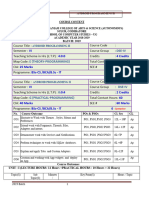 Dse-Iv E (Theory-Programming)