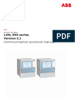 1MRK511378-UEN A en Communication Protocol Manual LON 650 Series 2.1