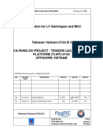 VN08-CRD-TLWP-D-ELE-SPE-00005-E01 Specification For LV Switchgear and MCC
