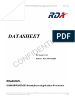 RDA8810PL Smartphone Application Processor V1 04-2