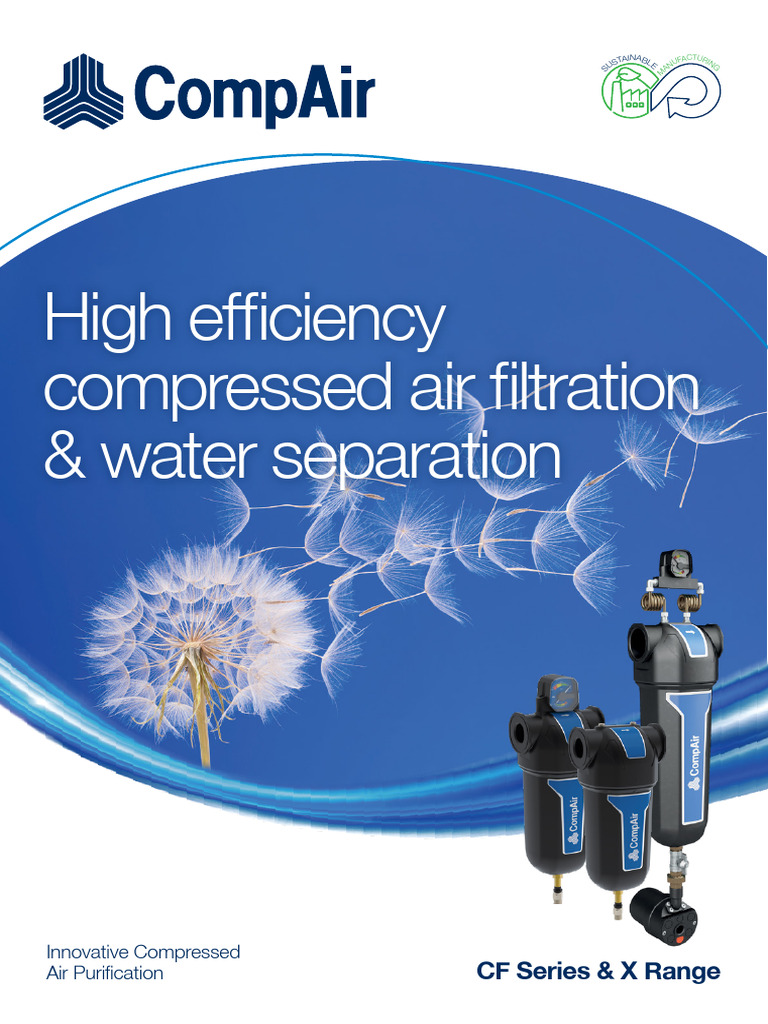 CompAir Filter Brochure Updates EN Work | PDF | Filtration | Water