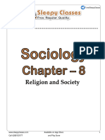 Notes-Chapter-8-Religion-and-Society Sociology Optional