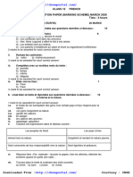 Cbse Class 12 Marking Scheme Paper 2019 20 French