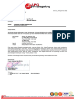 Undangan Klarifikasi CV Primakarya Dan CV Mugi Jaya