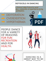 Observe Personal Safety Protocol in Dancing To Avoid Dehydration Overexertion Amp Hyperthermia During Mvpa Participation