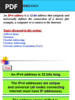 Ip Addressing