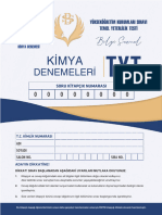 2024 BS Tyt Ki̇mya Branş Denemesi̇