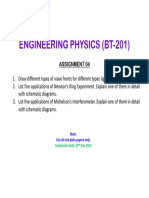 Engg Physics Assignment 04 07 Dec 2023