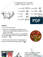 Tangents and Secants of A Circle