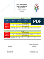 Jadwal SAS