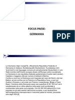 Focus Paese Germania