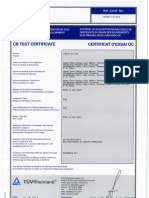 CB (IEC62133-2017) Certificate & Test Report