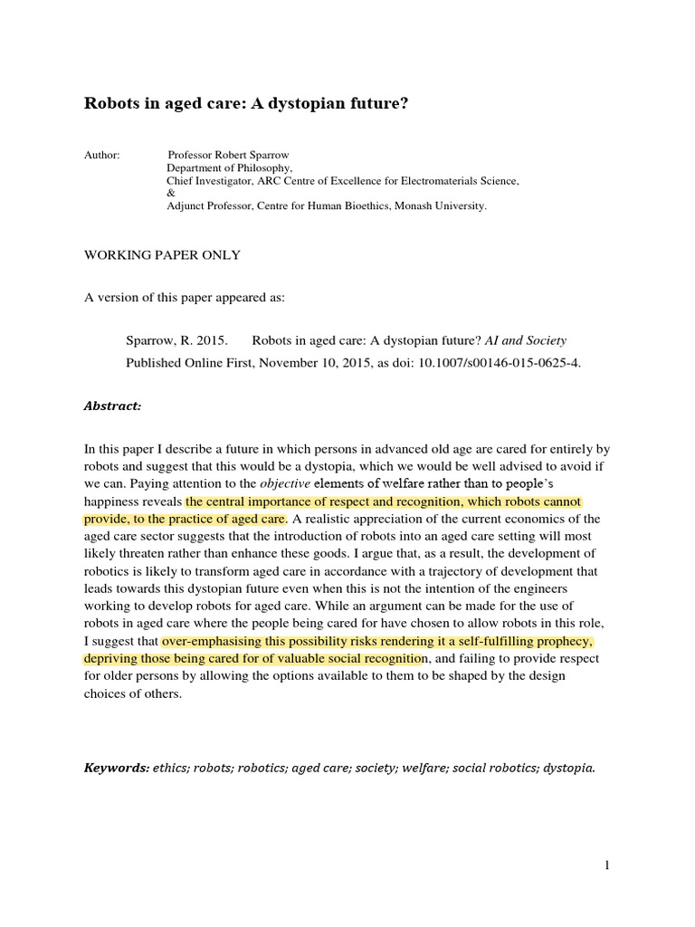 Robots AI | PDF