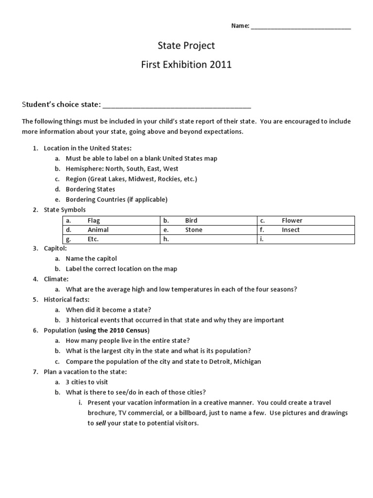 State Project Revised | PDF | Nature
