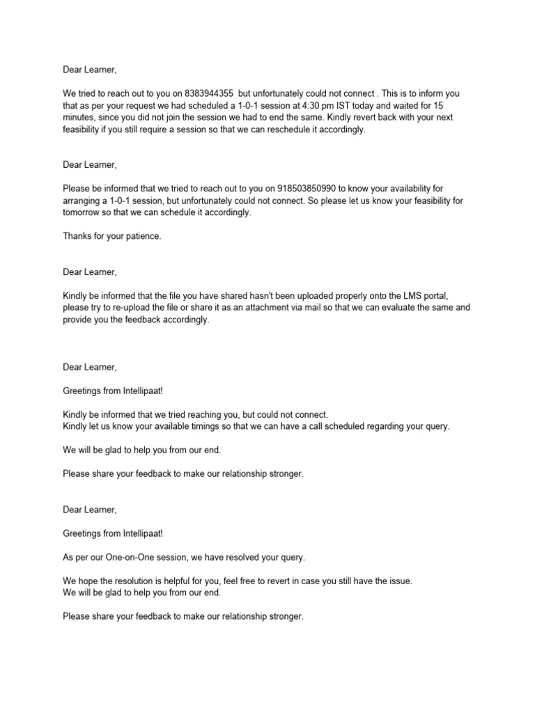 Zoho Templates PDF