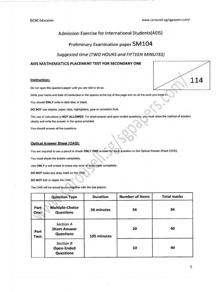 SM104 | PDF
