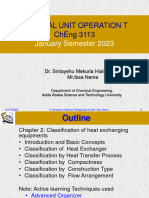 Chapteter Two - Classification of Heat Exchangers