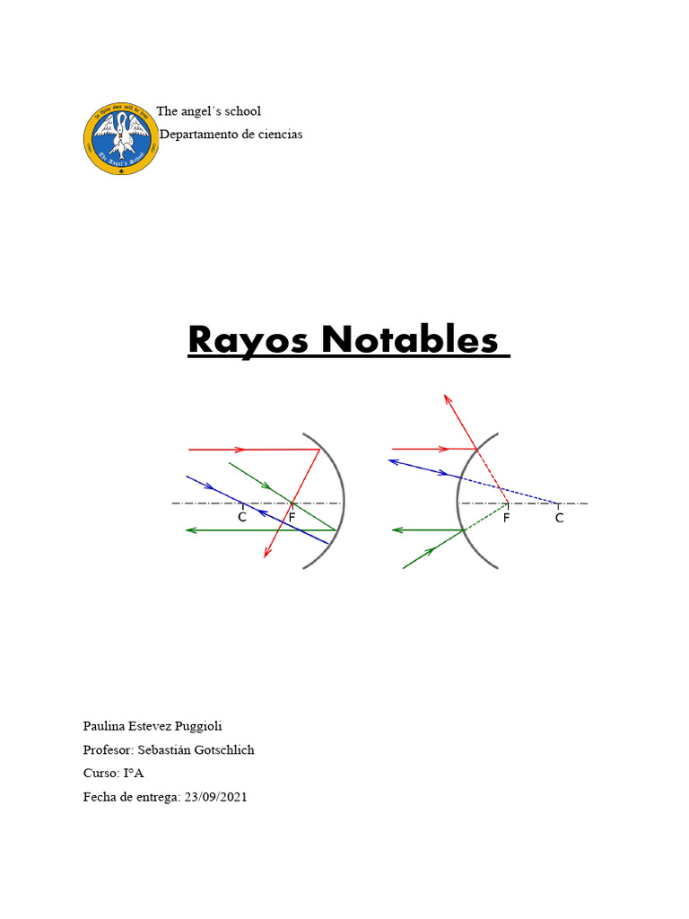 Fisica Rayos Notables | PDF