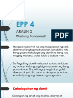 EPP 4 Q4 Aralin 5 Lettering Styles | PDF
