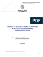 Modelo de Acta de Seccção de Analise e Avaliação de Proposta Minfin1292058