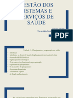 Unid 02 - Aulas Gestão Dos Sistemas e Serviços de Saúde