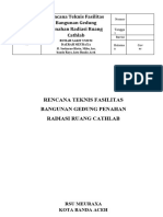 Dokumen Rencana Teknis Fasilitas Bangunan Gedung Penahan Radiasi. RSU MEURAXA