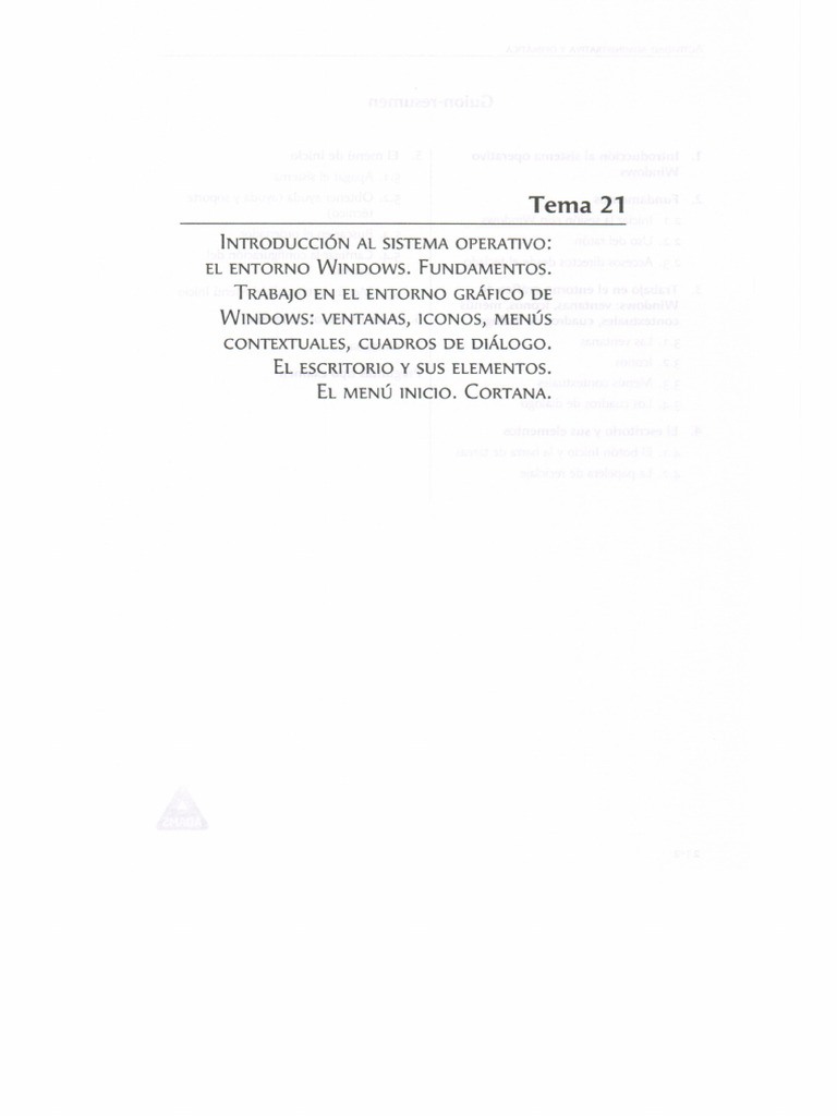 Tema 21 | PDF