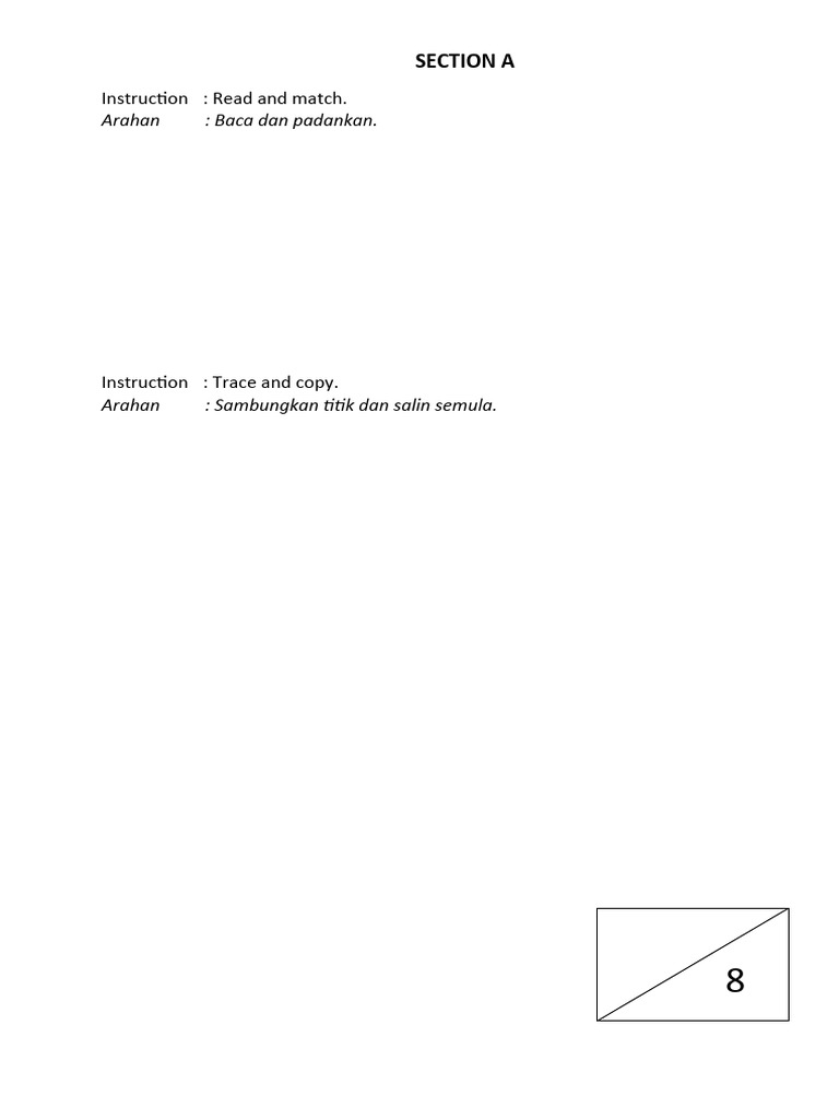 Paper 1 English Year 1 Pdf