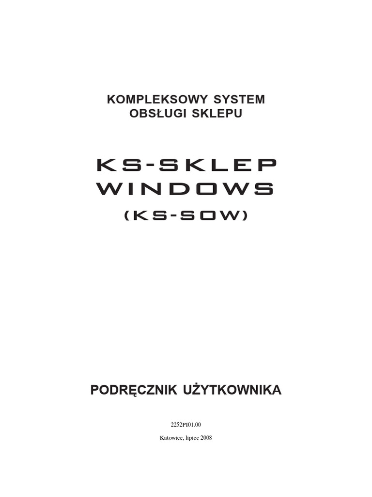 Instrukcja Kamsoft Szczegółowa | PDF