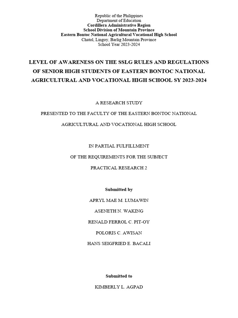 Apryl PR2 | PDF | Methodology | Hypothesis