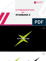 Logo Presentation - STARBASE X
